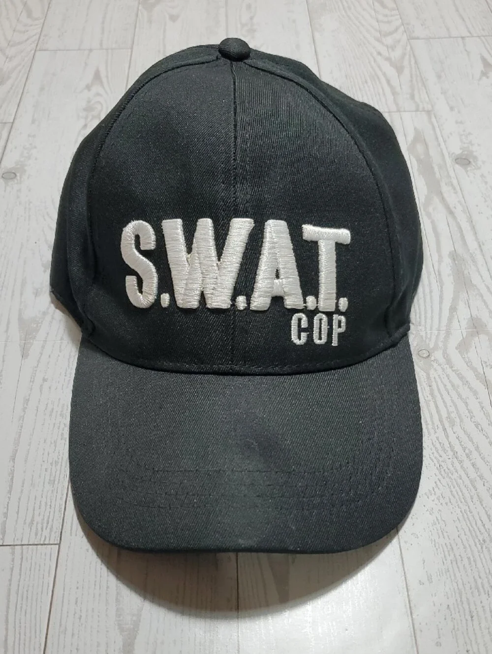 S.W.A.T. COP Embroidered Baseball Snapback Hat Cap Halloween Costume